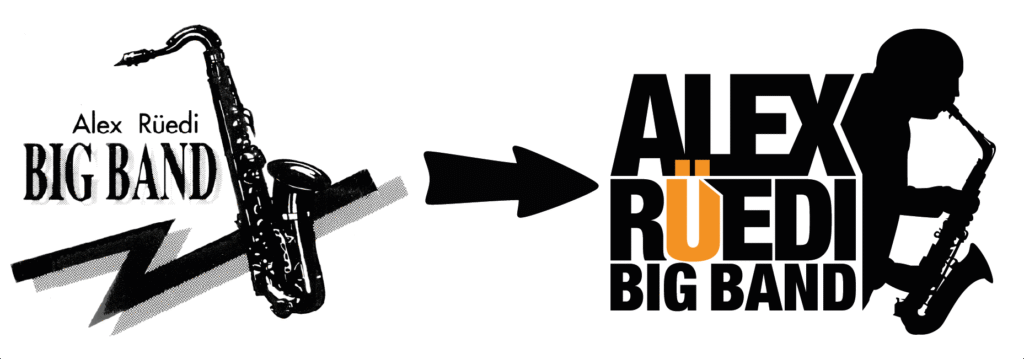 Logo-Wechsel der Alex Rüedi Big Band